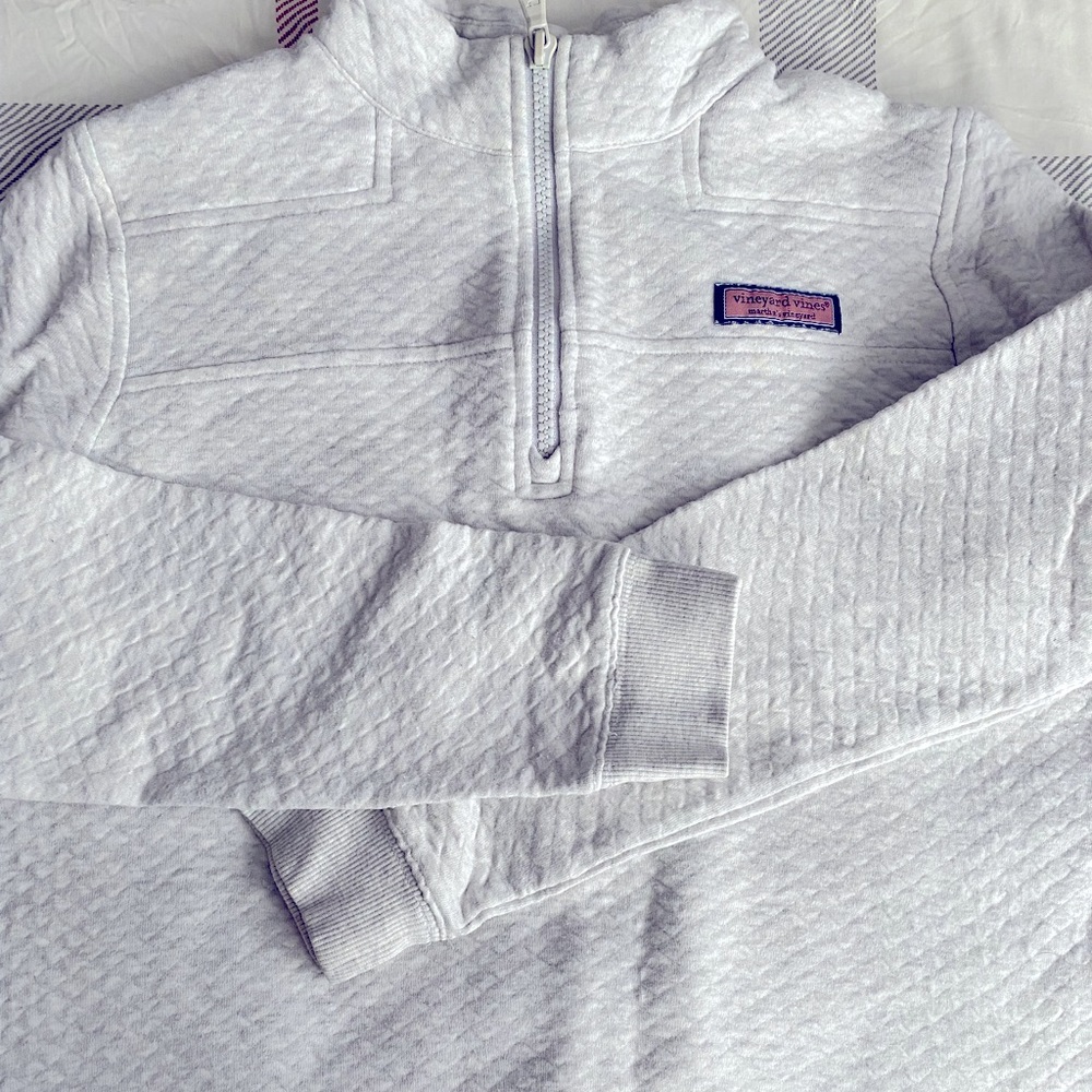 Girls vineyard vines quarter zip